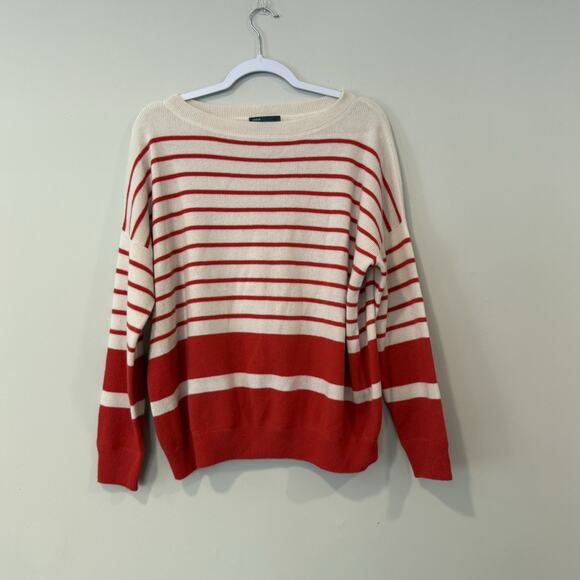 Vince Striped Cashmere Sweater Size XS 2380 - Picture 2 of 9